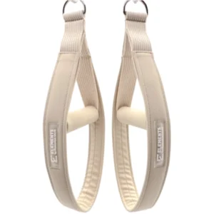 ELEMENTS Wipeable Pilates Loop and Roll Sand Shell colour with D ring