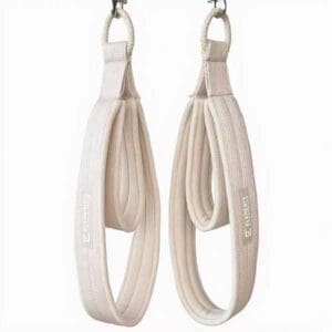 ELEMENTS Pilates Double Loop Straps in Ivory fleece
